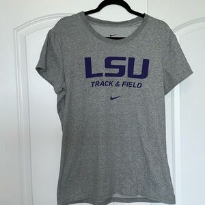 Women’s LSU track and field tee
